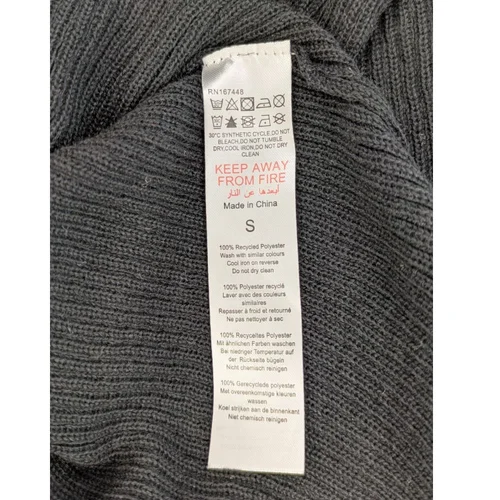 Czarna Sukienka Dzianinowa Midi PrettyLittleThing S - zdjęcie 6