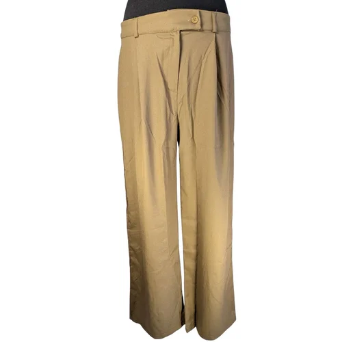 Brązowe Spodnie Materiałowe Trendyol Wide Leg 42 - zdjęcie 2