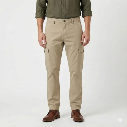 Jack & Jones – Spodnie Cargo Beżowe Pas 76 cm (W30) - zdjęcie 6