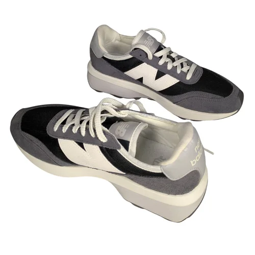 New Balance 327 Black Grey – Męskie Sneakersy Retro Running 42.5 (Wkładka 26.5 cm) - zdjęcie 4