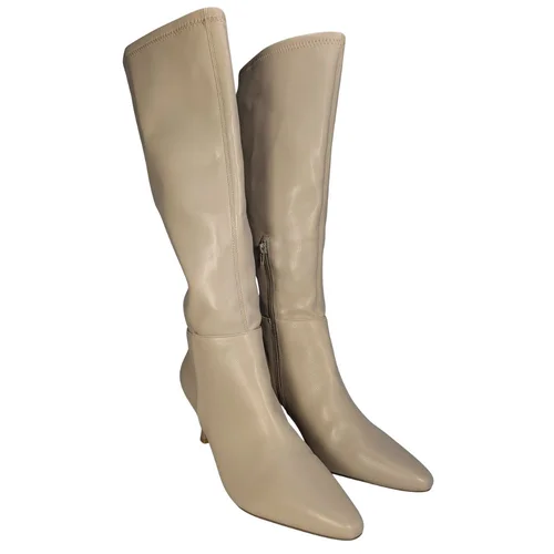 New Look Beżowe Kozaki na Szpilce Atlanta Vegan 41 - zdjęcie 3