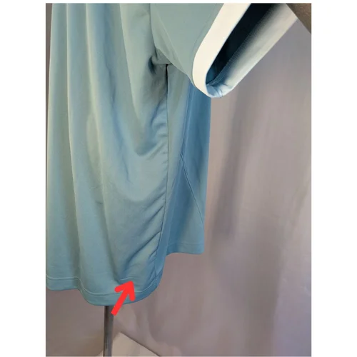 NIKE Koszulka Polo Air Błękitna Loose Fit XXL - zdjęcie 7