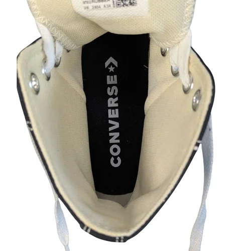 Czarne Trampki na Platformie CONVERSE Wysokie 36 DEF - zdjęcie 12
