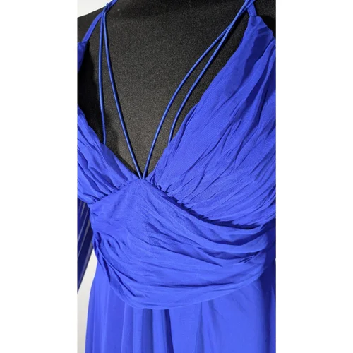 She Wella – Chabrowa Suknia Wieczorowa Chiffon – 42 - zdjęcie 3