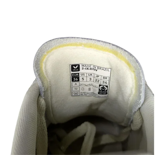 Sneakersy Damskie Veja V-90 Biało-Szaroniebieskie 36 - zdjęcie 2