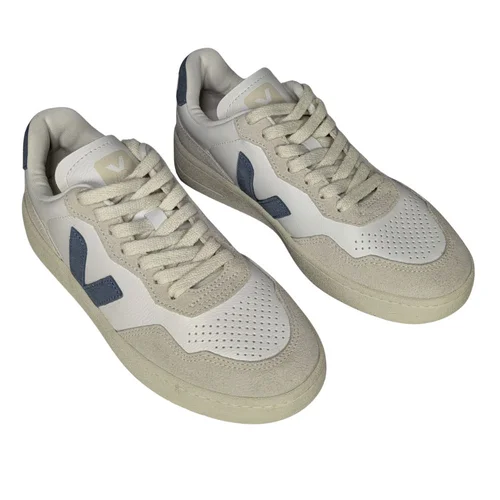 Sneakersy Damskie Veja V-90 Biało-Szaroniebieskie 36 - zdjęcie 5