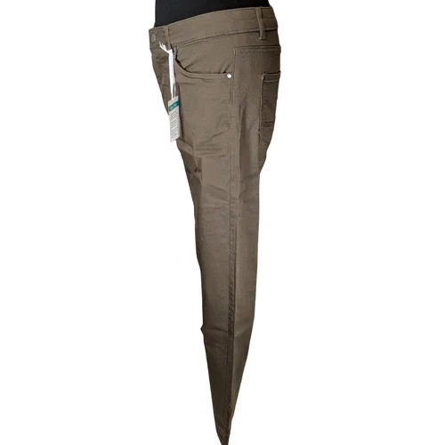 Brązowe Spodnie Materiałowe New York AproductZ 36 - zdjęcie 5