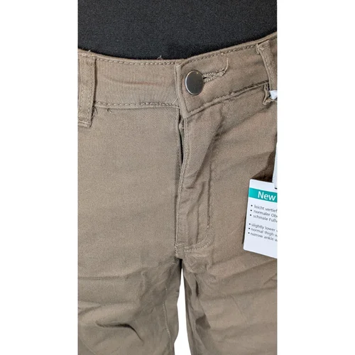 Brązowe Spodnie Materiałowe New York AproductZ 36 - zdjęcie 10