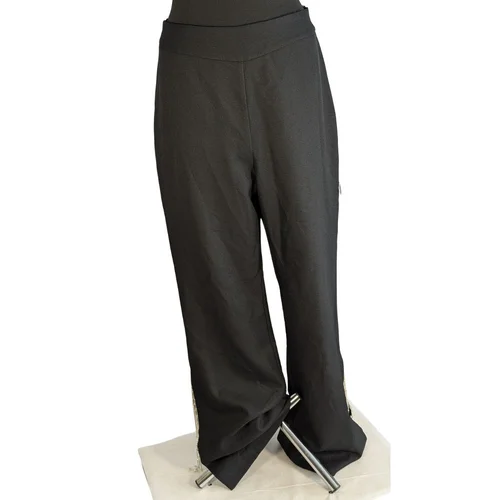 Czarne Spodnie z Ozdobnymi Frędzlami ASOS Luxe 44 - zdjęcie 7