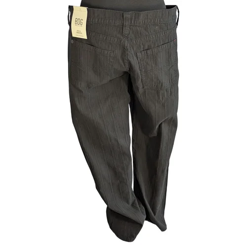 Czarne Spodnie BDG Kayla Lowrider W Paski XL - zdjęcie 4