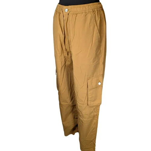 Musztardowe Spodnie Cargo Bojówki Topshop 36/38 - zdjęcie 7