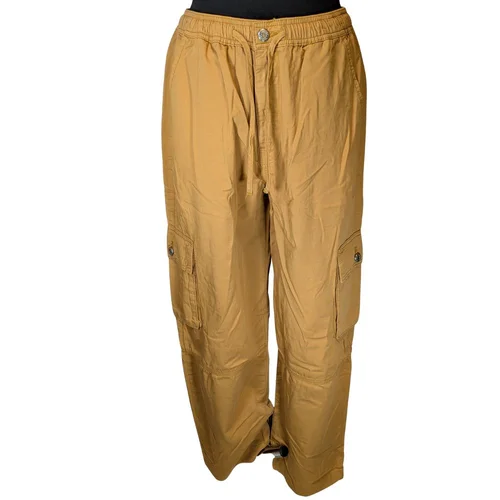 Musztardowe Spodnie Cargo Bojówki Topshop 36/38 - zdjęcie 9