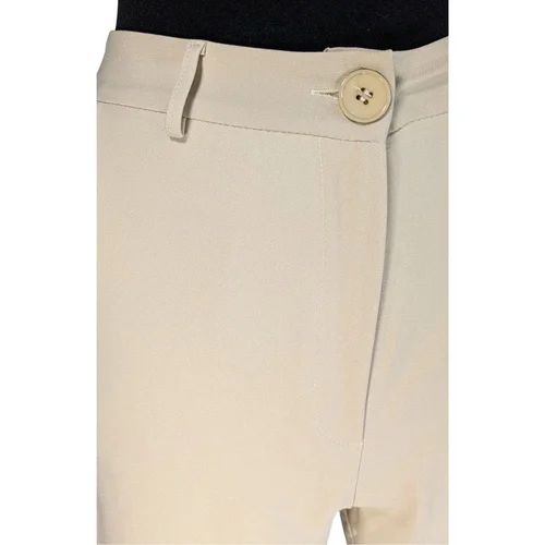 Beżowe Spodnie Damskie Trendyol 34 (XS) - zdjęcie 12