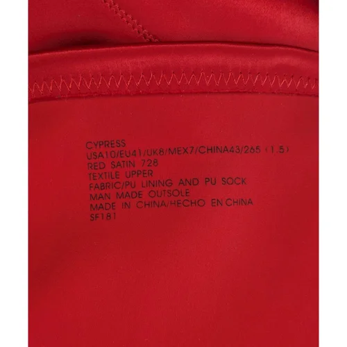 Steve Madden Cypress – Czerwone Satynowe Kozaki na Platformie 41 - zdjęcie 6