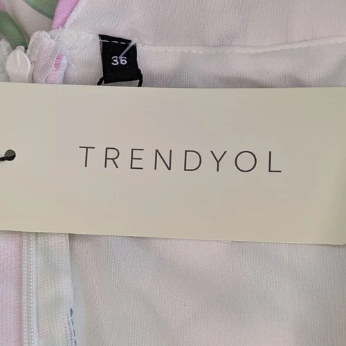 Sukienka Mini TRENDYOL Gorsetowa w Kwiaty Rozmiar 36 S - zdjęcie 10