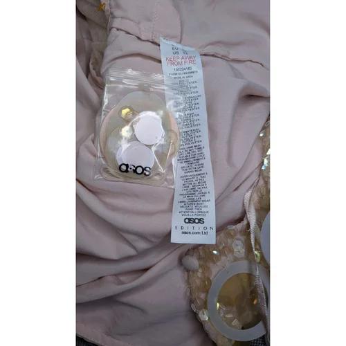 Zjawiskowy Top Cekinowy 3D Open Back ASOS Edition R.44 - zdjęcie 4