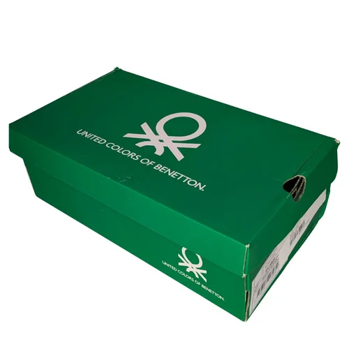 Białe Trampki Damskie Benetton z Kolorową Podeszwą 37 - zdjęcie 14