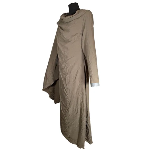 Beżowa Sukienka Maxi Trendyol Modest 42 - zdjęcie 3