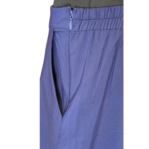 Spódnica Midi Trendyol Granatowa z Kieszeniami Rozmiar 48 - zdjęcie 3