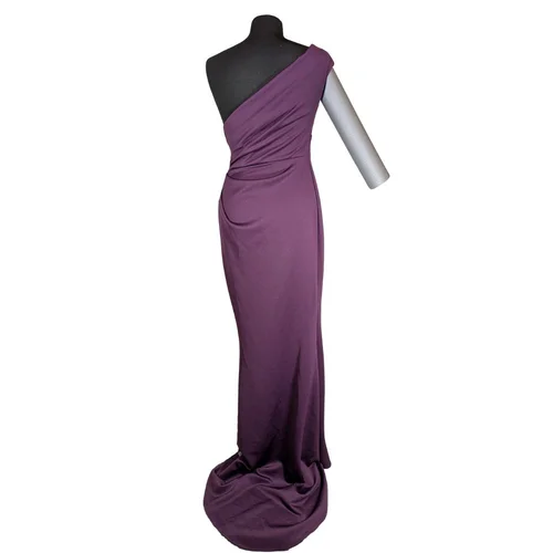 Śliwkowa Suknia Maxi ASOS DESIGN  R. 34 - zdjęcie 9