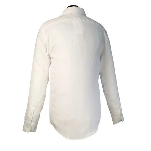 Biała Męska Koszula Zara Easy Iron Regular Fit S - zdjęcie 5