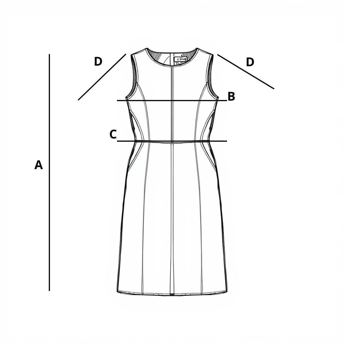 Pomiar sukienek i topów