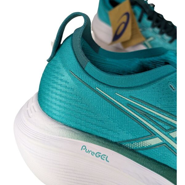 Asics Gel-Nimbus 27 – Buty do Biegania Męskie Turkusowe 44 - zdjęcie 4