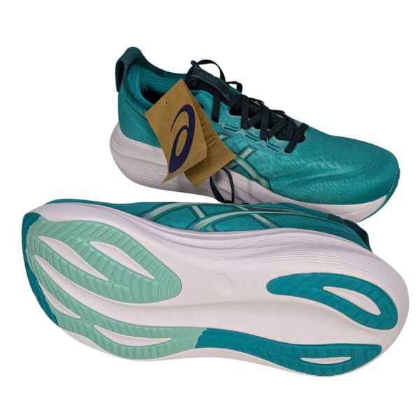 Asics Gel-Nimbus 27 – Buty do Biegania Męskie Turkusowe 44 - zdjęcie 6