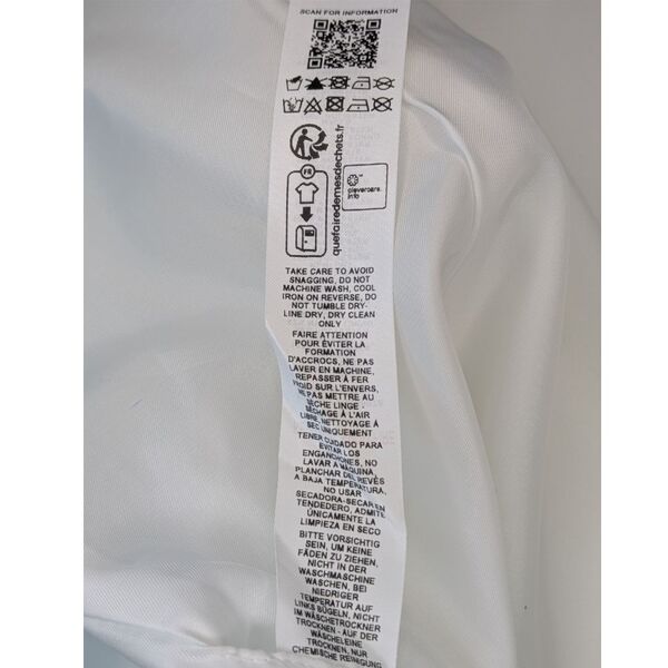 ASOS LUXE Sukienka Mini z Tiulem i Kryształkami Biała 36 - zdjęcie 16