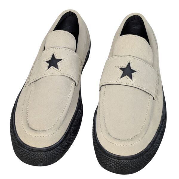 Converse Męskie Zamszowe Mokasyny Wsuwane Beżowe 45 - zdjęcie 3