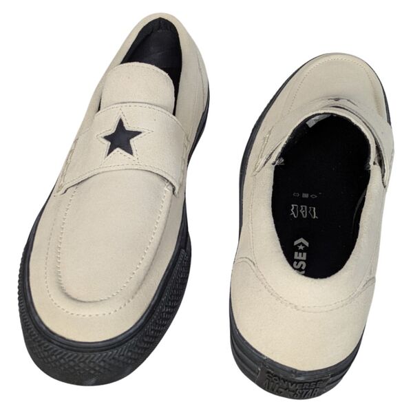 Converse Męskie Zamszowe Mokasyny Wsuwane Beżowe 45 - zdjęcie 4