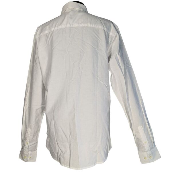 Only & Sons Biała Koszula Męska Oxford Slim Fit L - zdjęcie 5
