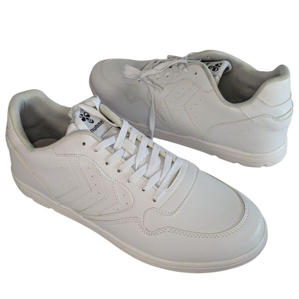 Białe Sneakersy Hummel HML Camden Sportowe Rozmiar 46 - zdjęcie 4