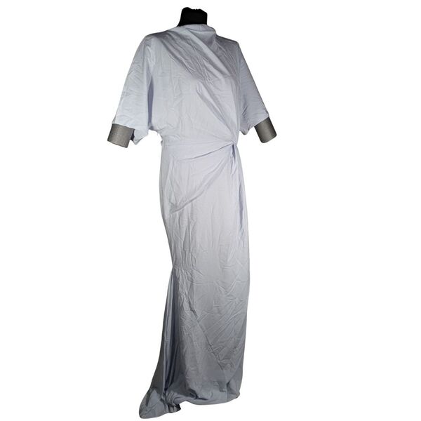 Błękitna Sukienka Maxi ASOS DESIGN Drapowana Rozmiar 42 - zdjęcie 4