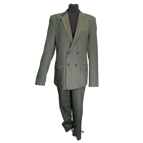 Garnitur Męski boohooMAN Khaki Super Skinny (Marynarka + Spodnie)