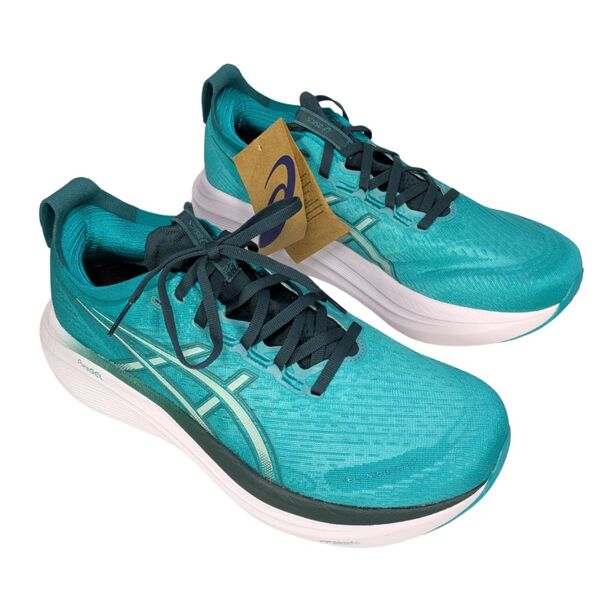 Męskie Buty do Biegania Asics Gel-Nimbus 27 Turkusowe 44,5