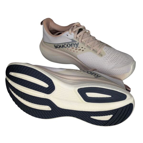 Damskie Buty Do Biegania Saucony Ride 17 Kremowe Rozmiar 42 - zdjęcie 3