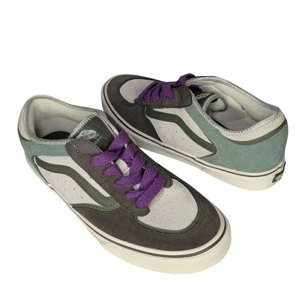 Sneakersy Vans Rowley Kolekcjonerskie Szaro-Zielone Rozmiar 44.5 - zdjęcie 3