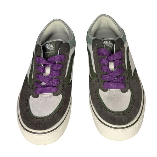 Sneakersy Vans Rowley Kolekcjonerskie Szaro-Zielone Rozmiar 44.5 - zdjęcie 5