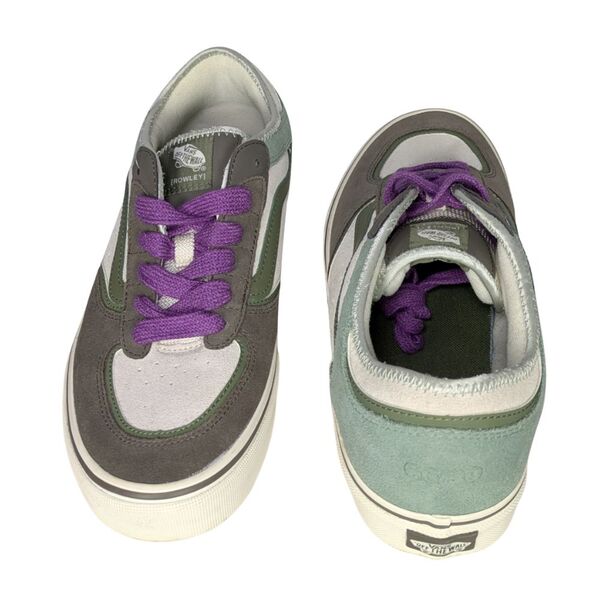Sneakersy Vans Rowley Kolekcjonerskie Szaro-Zielone Rozmiar 44.5 - zdjęcie 6