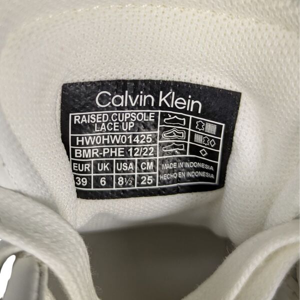 Białe sneakersy damskie CALVIN KLEIN Rozmiar 39 - zdjęcie 14