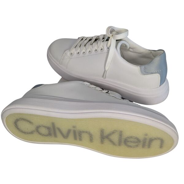 Białe sneakersy damskie CALVIN KLEIN Rozmiar 39 - zdjęcie 3