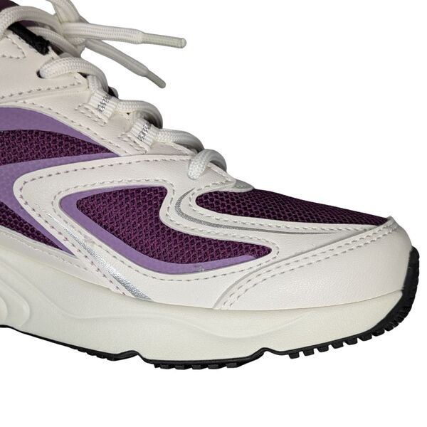 Biało-fioletowe sneakersy damskie SKECHERS Street Tres-Air Uno Rozmiar 36 - zdjęcie 9