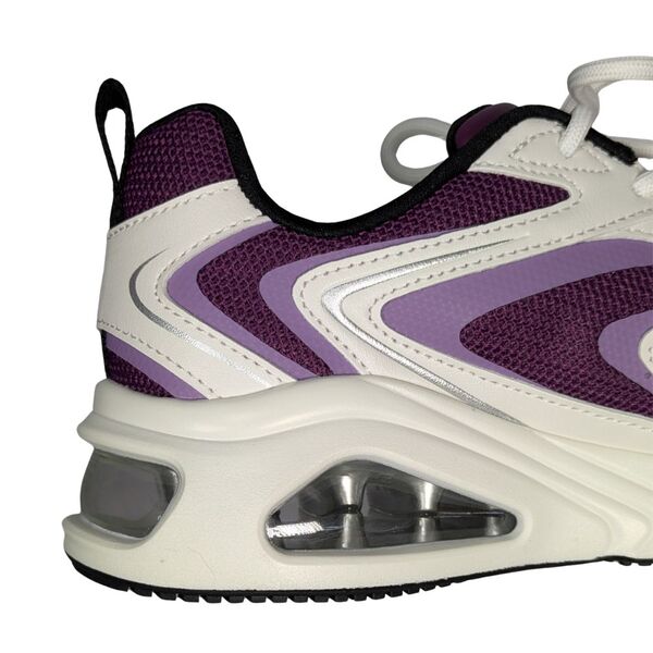 Biało-fioletowe sneakersy damskie SKECHERS Street Tres-Air Uno Rozmiar 36 - zdjęcie 10