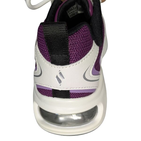 Biało-fioletowe sneakersy damskie SKECHERS Street Tres-Air Uno Rozmiar 36 - zdjęcie 11