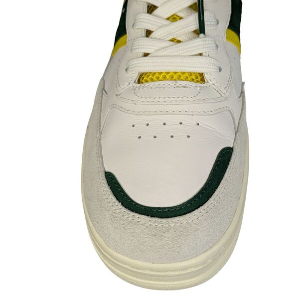 Sneakersy męskie Polo Ralph Lauren MASTR SP Skórzane Biało-Zielone Rozmiar 44 - zdjęcie 8