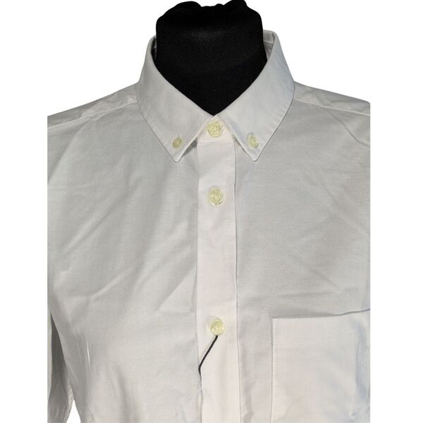 Only & Sons Biała Koszula Męska Oxford Slim Fit L - zdjęcie 7
