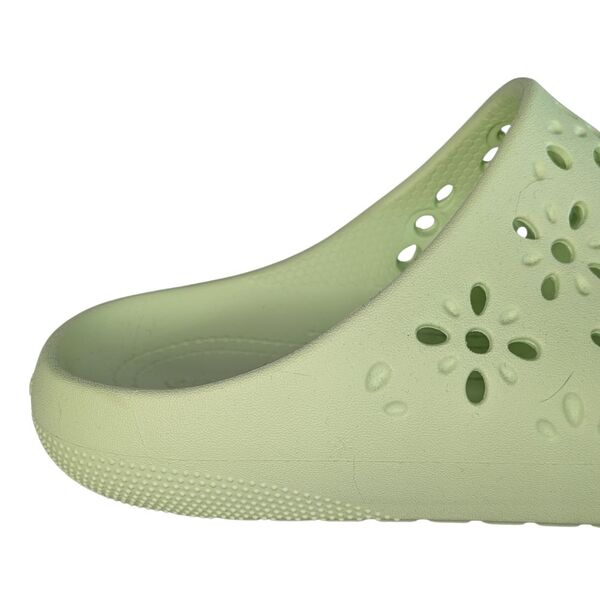 Jasnozielone Klapki Crocs Classic Floral Cut Out Rozmiar 39-40 - zdjęcie 8