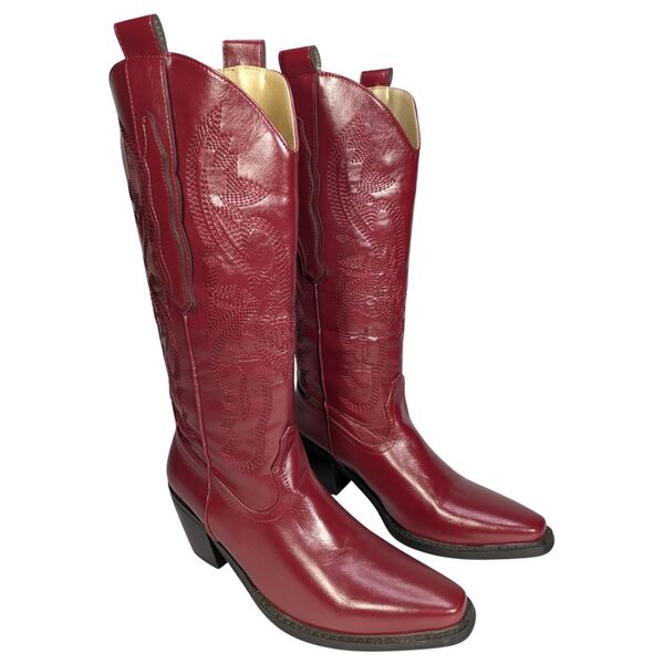 Dia Studios – Wiśniowe Haftowane Kowbojki Western – 37