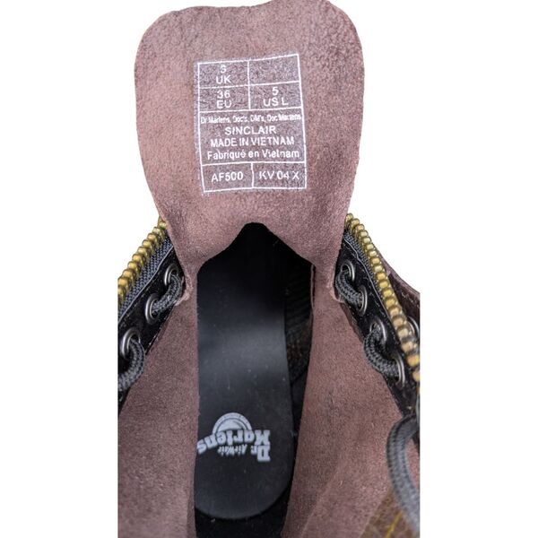 Ciemnobrązowe Botki Damskie Dr Martens Sinclair Na Platformie Rozmiar 36 - zdjęcie 7